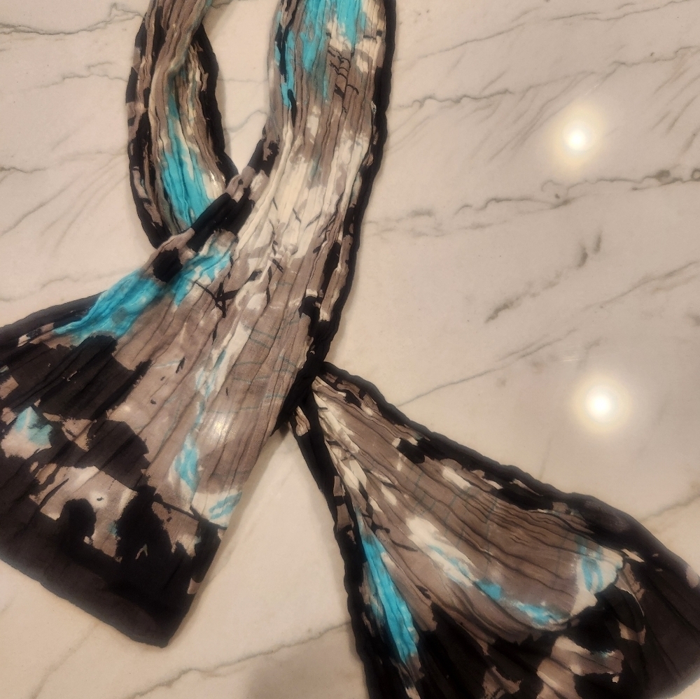 Light Weight Scarf - Cotton Blend - Picture 3 of 11